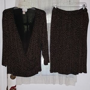 Coldwater Creek Woman 2-pc Dress Size 24